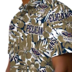 New Orleans Pelicans Hawaiian Shirt – Hibiscus Overlay