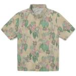 New Orleans Saints Hawaiian Shirt – Anthurium Overlay