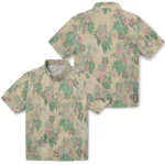 New Orleans Saints Hawaiian Shirt – Anthurium Overlay