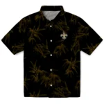 New Orleans Saints Hawaiian Shirt – Bamboo Branches