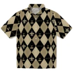 New Orleans Saints Hawaiian Shirt – Golfing Plaid