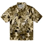 New Orleans Saints Hawaiian Shirt – Hibiscus Arrangement