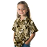 New Orleans Saints Hawaiian Shirt – Hibiscus Arrangement