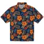 New Orleans Saints Hawaiian Shirt – Hibiscus Foliage