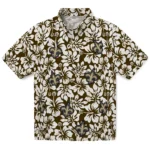 New Orleans Saints Hawaiian Shirt – Hibiscus Motif