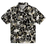New Orleans Saints Hawaiian Shirt – Hibiscus Overlay