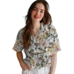 New Orleans Saints Hawaiian Shirt – Hibiscus Seaside