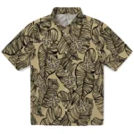 New Orleans Saints Hawaiian Shirt – Leaf Outline
