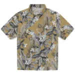 New Orleans Saints Hawaiian Shirt – Palm Leaves