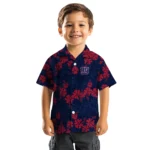 New York Giants Hawaiian Shirt – 50th State Flower
