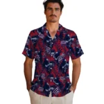 New York Giants Hawaiian Shirt – Hibiscus Exotic