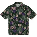 New York Giants Hawaiian Shirt – Hibiscus Leaves Pattern
