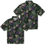 New York Giants Hawaiian Shirt – Hibiscus Leaves Pattern
