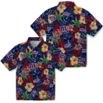 New York Giants Hawaiian Shirt – Hibiscus Tiki Jungle