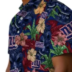 New York Giants Hawaiian Shirt – Hibiscus Tiki Jungle