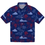 New York Giants Hawaiian Shirt – Palm And Clouds