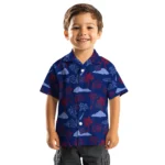 New York Giants Hawaiian Shirt – Palm And Clouds