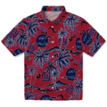 New York Giants Hawaiian Shirt – Palm Sunset