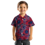 New York Giants Hawaiian Shirt – Palm Sunset