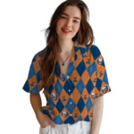New York Islanders Hawaiian Shirt – Golfing Plaid