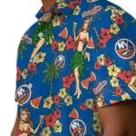 New York Islanders Hawaiian Shirt – Hawaiian Girls Design
