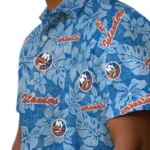 New York Islanders Hawaiian Shirt – Hibiscus Oasis