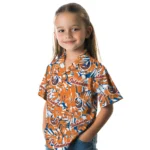New York Islanders Hawaiian Shirt – Hibiscus Overlay