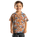 New York Islanders Hawaiian Shirt – Hibiscus Overlay