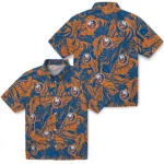 New York Islanders Hawaiian Shirt – Monstera Layer