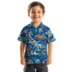 New York Islanders Hawaiian Shirt – Palm Tree Island