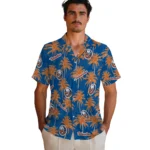 New York Islanders Hawaiian Shirt – Palm Tree Motif