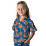 New York Islanders Hawaiian Shirt – Palm Tree Motif