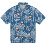 New York Islanders Hawaiian Shirt – Vintage Palm Tree