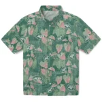 New York Jets Hawaiian Shirt – Anthurium Overlay