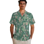 New York Jets Hawaiian Shirt – Anthurium Overlay