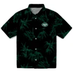 New York Jets Hawaiian Shirt – Bamboo Branches