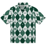 New York Jets Hawaiian Shirt – Golfing Plaid