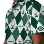 New York Jets Hawaiian Shirt – Golfing Plaid