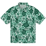 New York Jets Hawaiian Shirt – Hibiscus Blooms