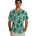 New York Jets Hawaiian Shirt – Hibiscus Blooms