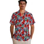 New York Jets Hawaiian Shirt – Hibiscus Fiesta