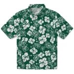 New York Jets Hawaiian Shirt – Hibiscus Flower Design