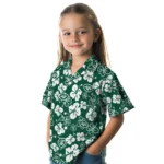 New York Jets Hawaiian Shirt – Hibiscus Flower Design