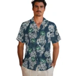 New York Jets Hawaiian Shirt – Hibiscus Flowers