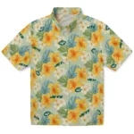 New York Jets Hawaiian Shirt – Hibiscus Mood