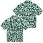 New York Jets Hawaiian Shirt – Hibiscus Motif