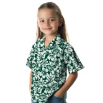 New York Jets Hawaiian Shirt – Hibiscus Motif