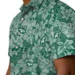 New York Jets Hawaiian Shirt – Hibiscus Oasis