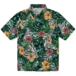 New York Jets Hawaiian Shirt – Hibiscus Tiki Jungle