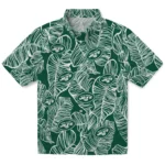 New York Jets Hawaiian Shirt – Leaf Outline